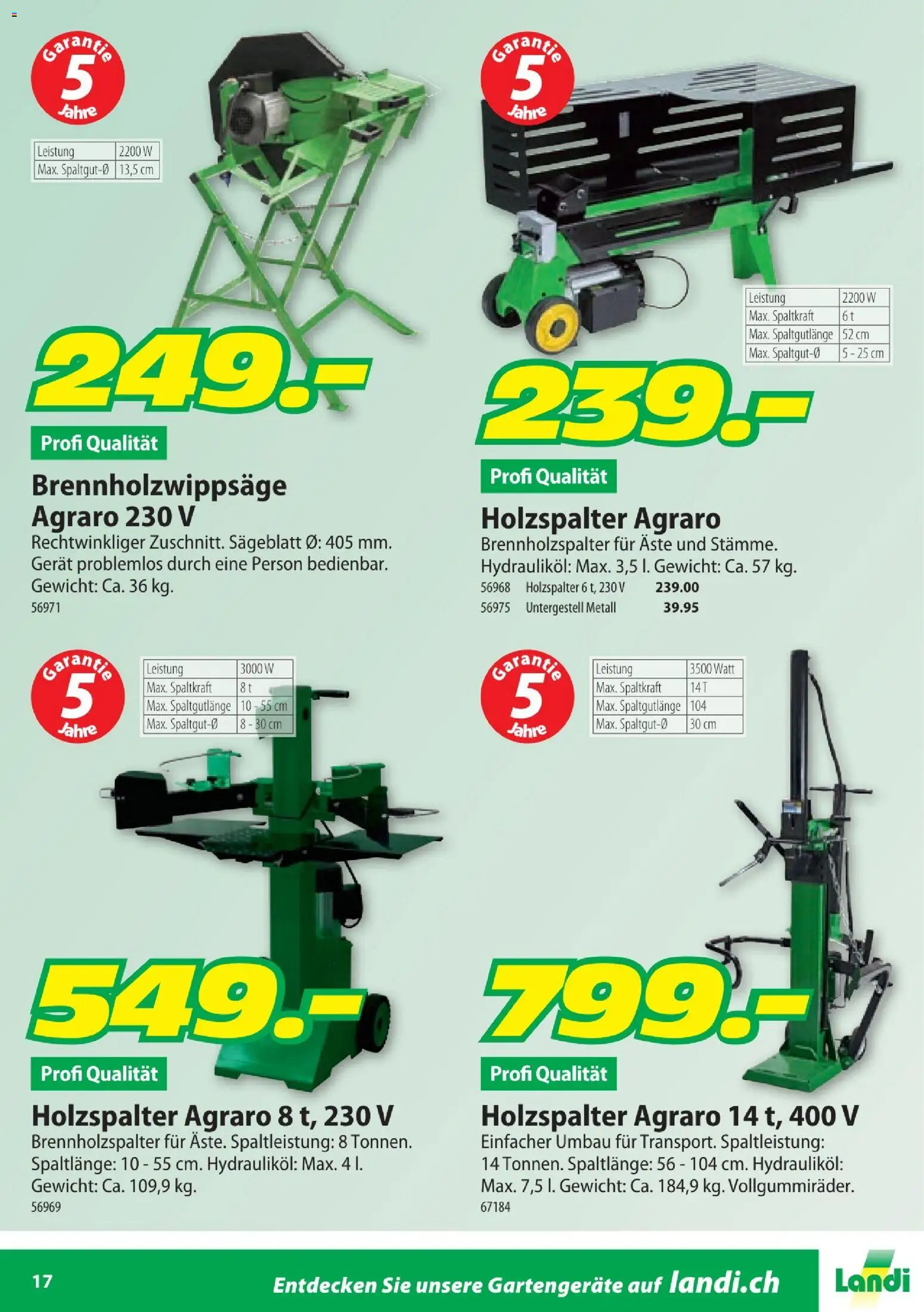 Landi Aktionen Garten - page 17- valid from 20.01.2026