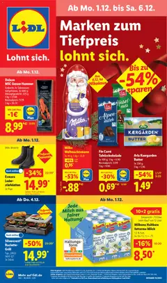 Vorschau Lidl - Prospekt gültig ab 01.12.2025