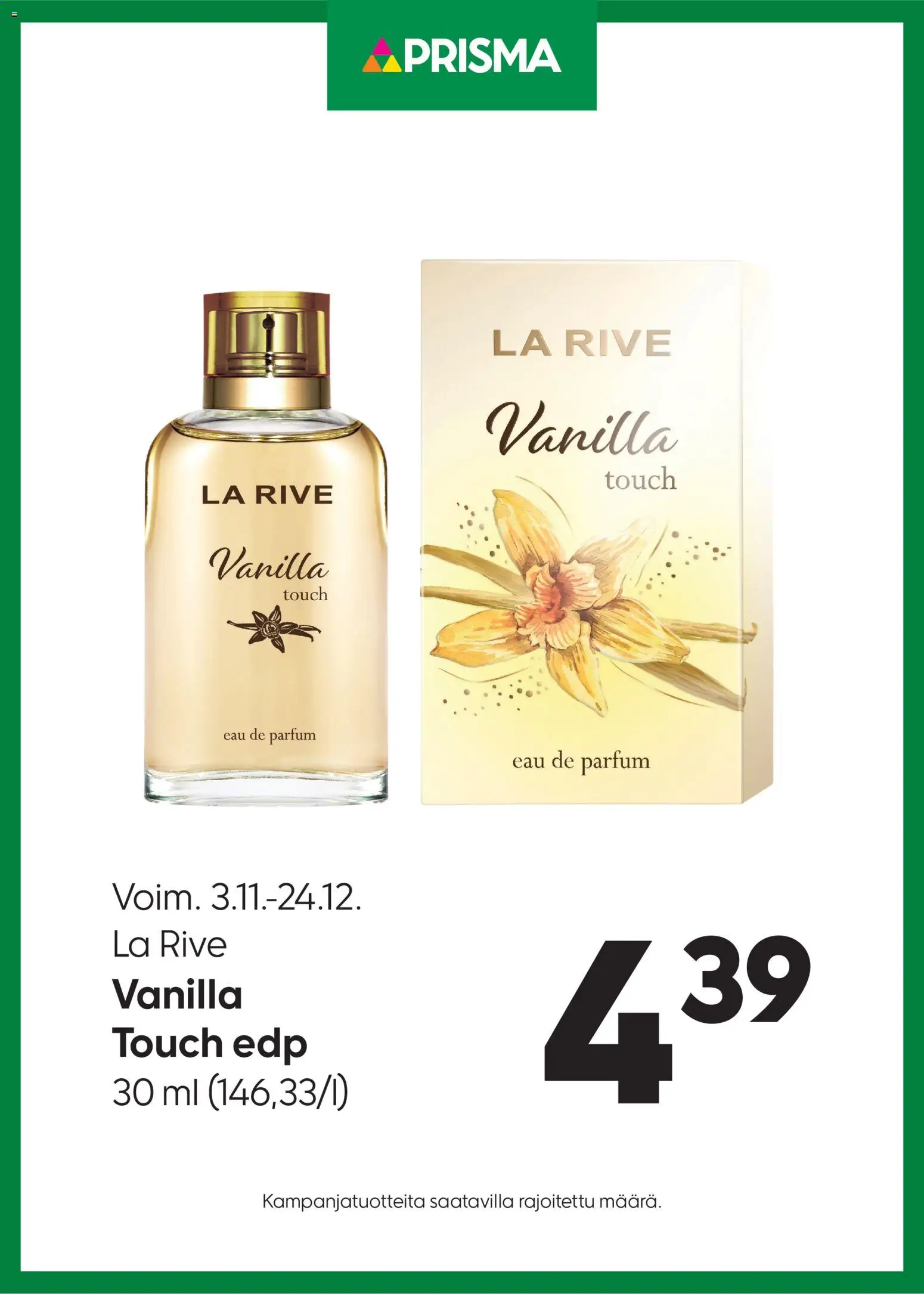 Prisma tarjoukset La Rive - sivu 1- voimassa alkaen 03/11/2025