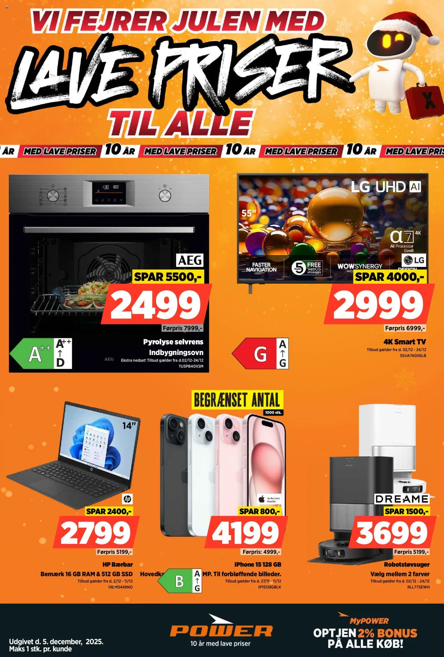 Power - Lave priser - side 1- gyldig fra 02/12/2025