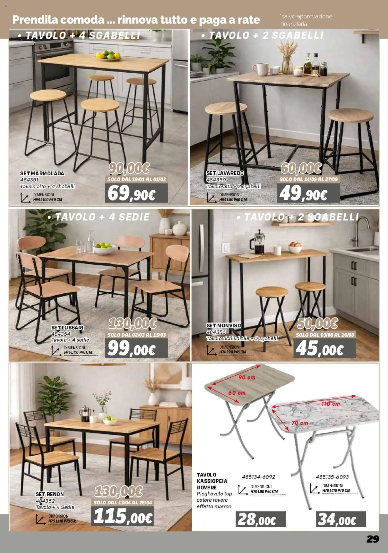 Orizzonte Mobile catalogo - pagina 29 - valido dal 16/01/2026