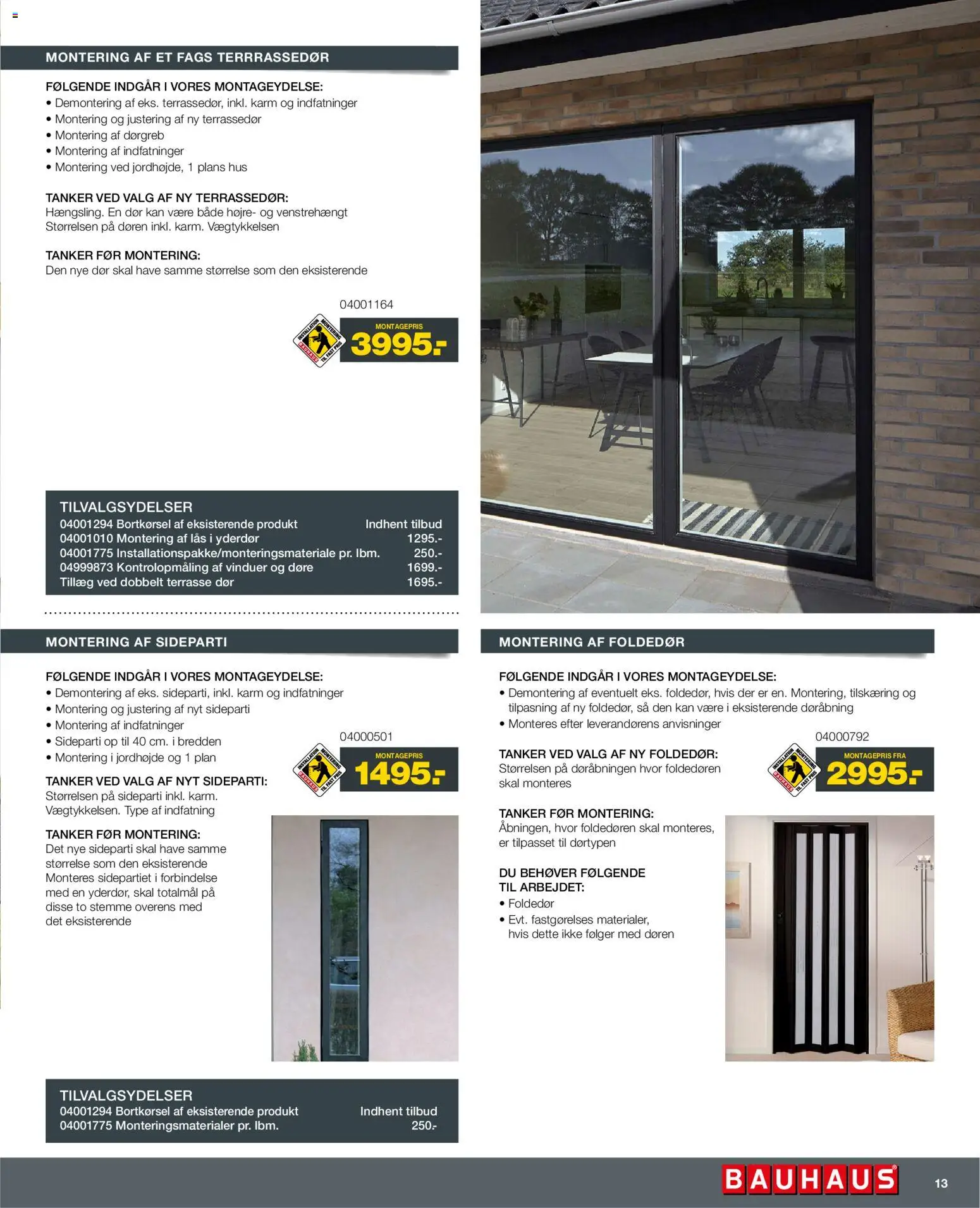 Bauhaus - Montageservice - page 13- valid from 01/01/2026