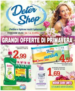 Anteprima Deter Shop volantino valida dal 01/04/2026
