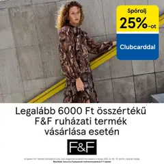 Előnézet F&F akció katalógus érvényes 2025.10.09.-tól