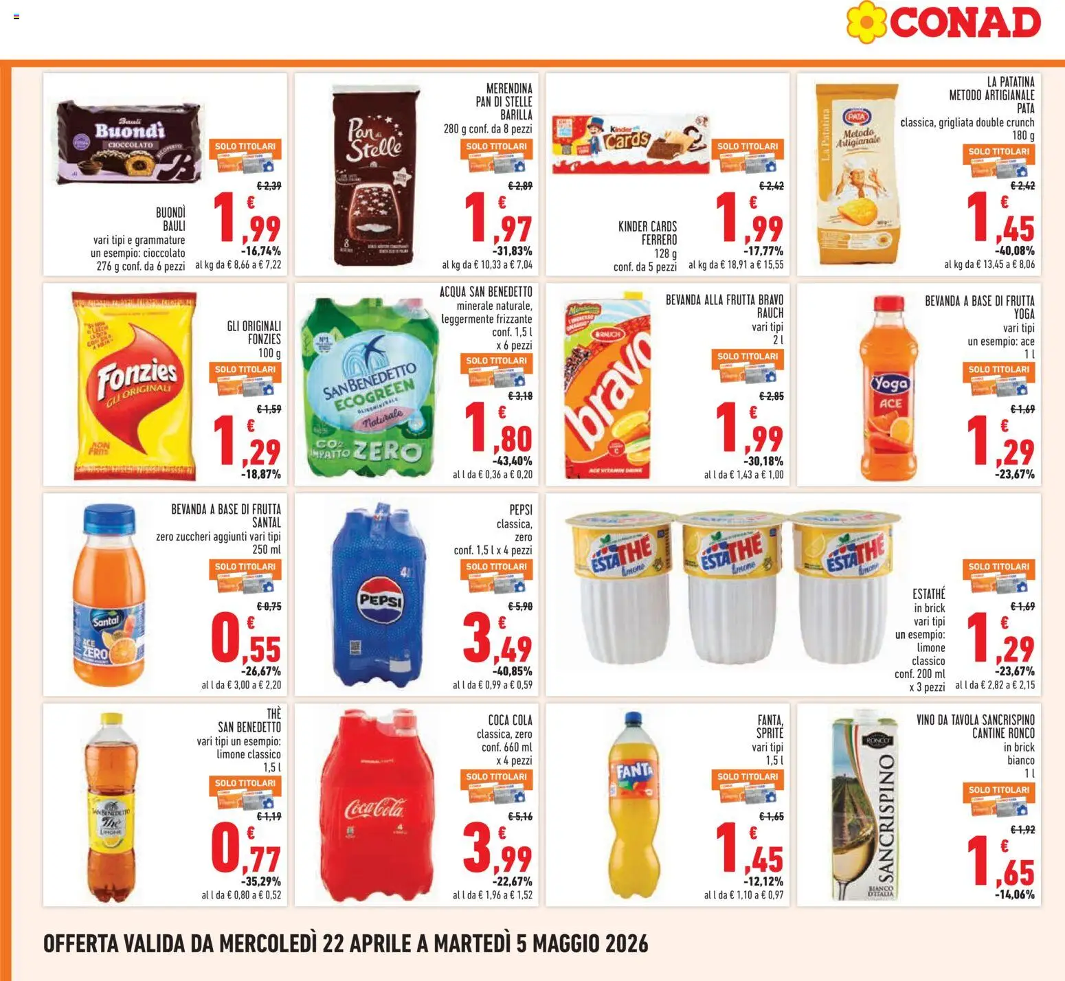 Conad volantino - pagina 20 - valido dal 22/04/2026