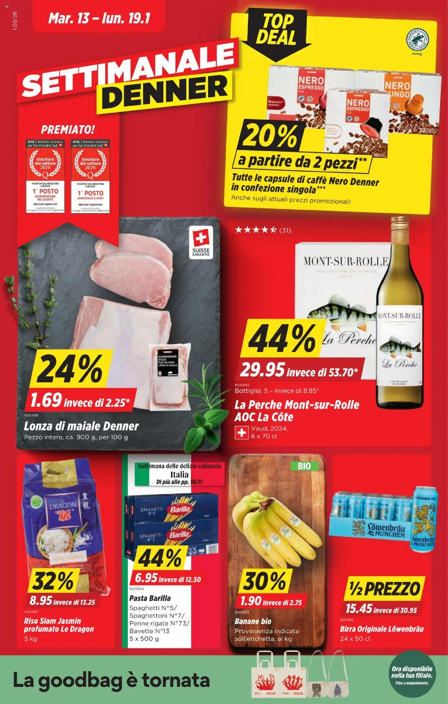 Denner Aktionen IT - Seite 1- gültig ab 13.01.2026