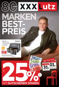 Vorschau XXXL Lutz Prospekt 	 gültig ab 26.10.2025