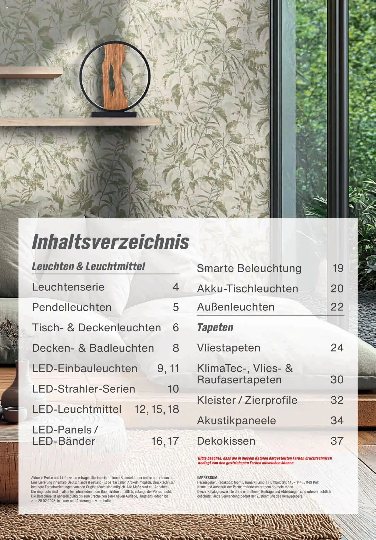 Toom Baumarkt Leuchten & Tapeten  - Seite 3 - gültig ab 01.09.2025