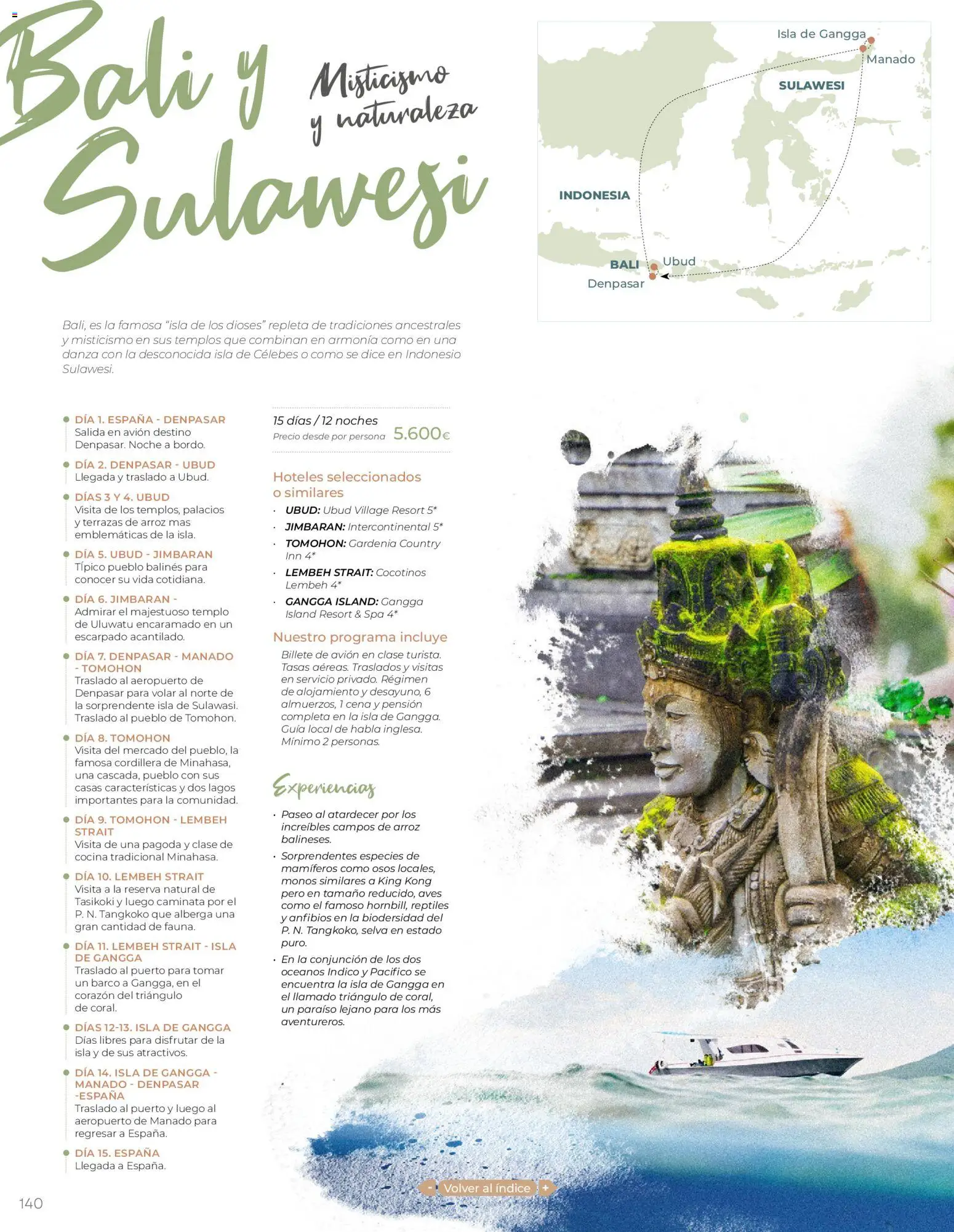 Viajes El Corte Inglés - Catálogo Tourmundial Premium - Página de 142 - Válido desde 01/01/2026