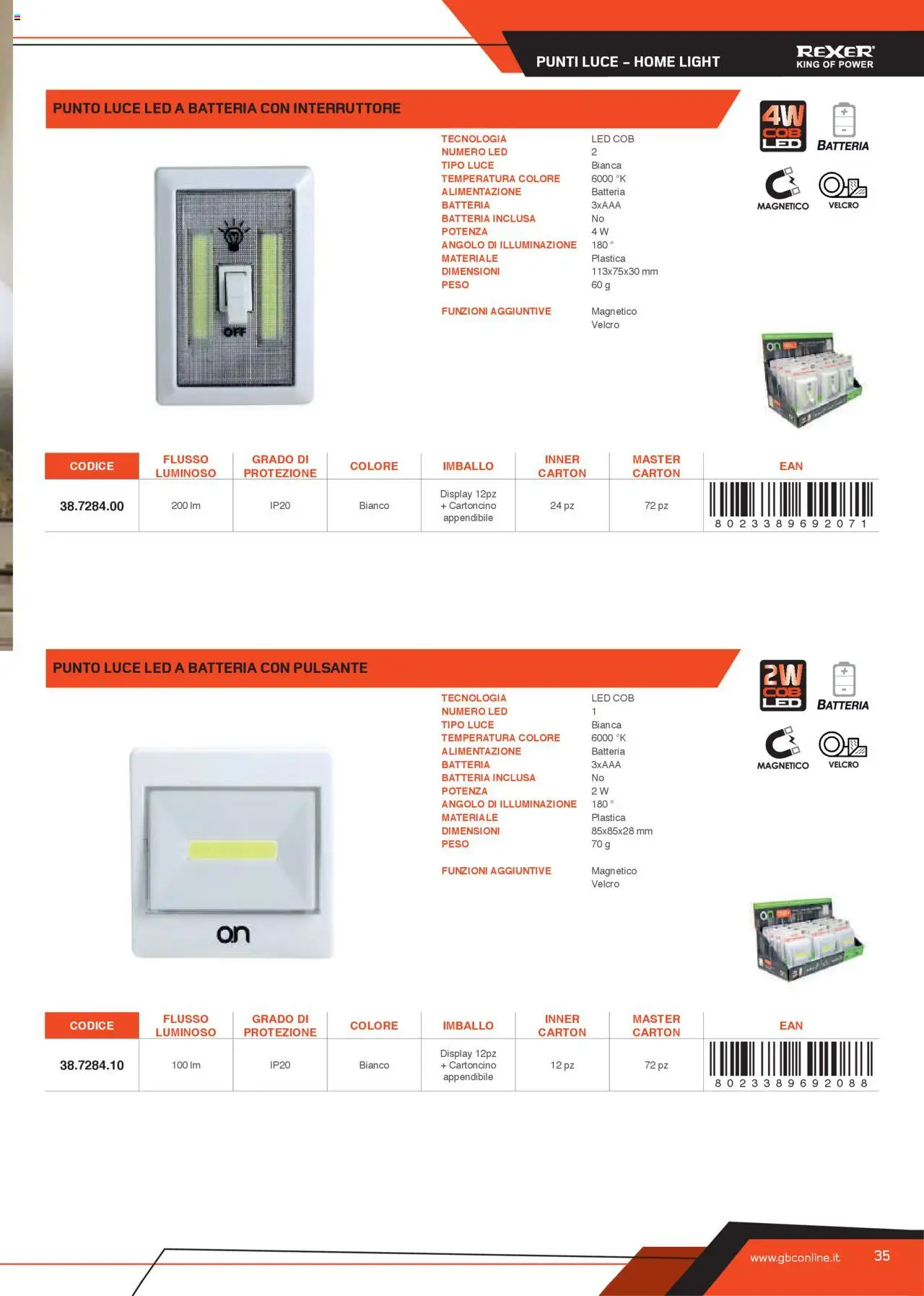 GBC Torce catalogo - pagina 35 - valido dal 31/05/2025