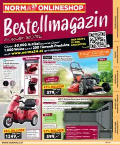 Vorschau Norma - Bestellmagazin gültig ab 01.08.2025