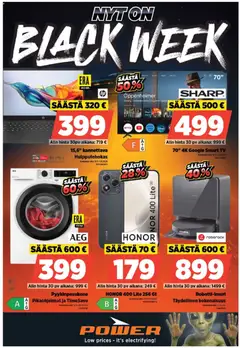 Esikatselu Power - Black Friday voimassa alkaen 17/11/2025