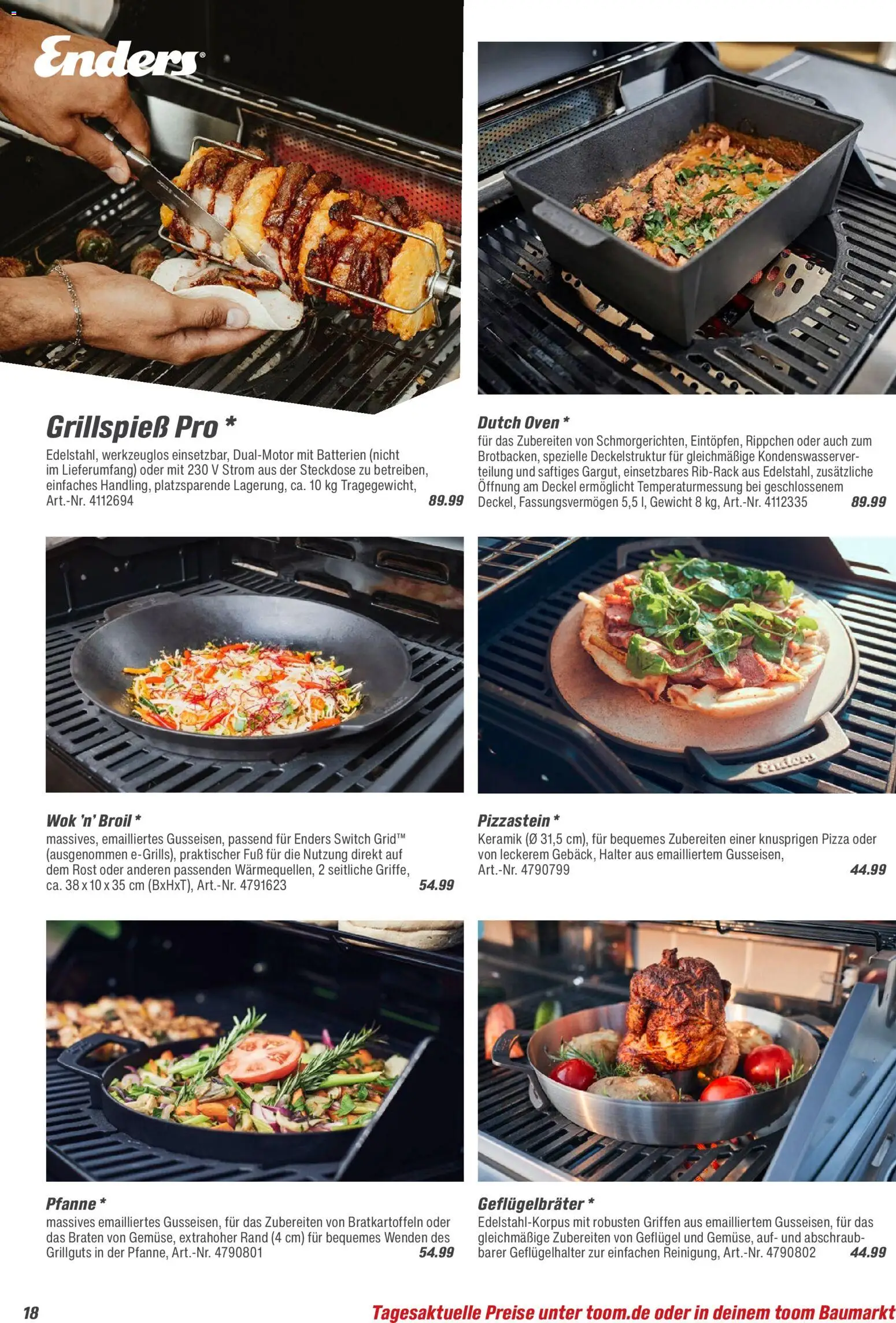 Toom Baumarkt  Grills & Zubehör 2026 - Seite 18 - gültig ab 14.02.2026