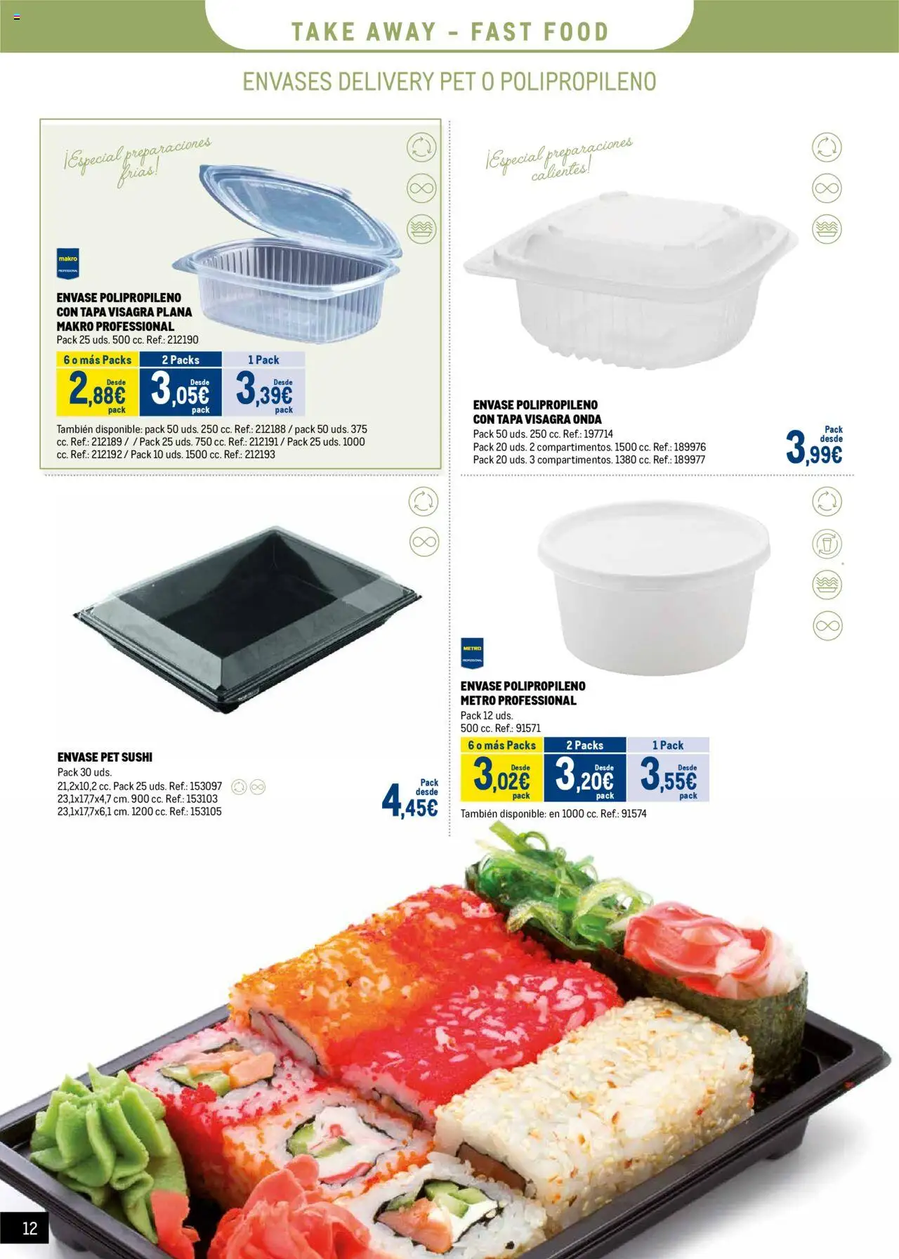 Makro - Catalogo Desechables Take Away Centro - Página de 12 - Válido desde 07/07/2025