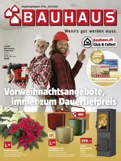 Vorschau Bauhaus Aktionen gültig ab 27.10.2025