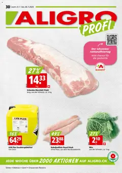 Vorschau Aligro Aktionen gültig ab 21.07.2025