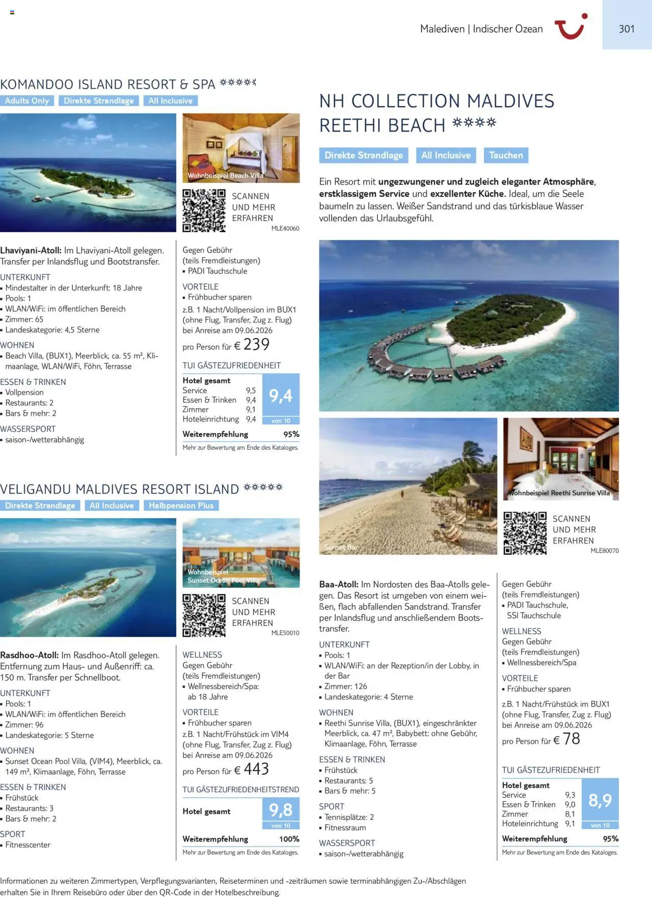 TUI Prospekt  Asien, Afrika, Orient & Indischer Ozean 2025/26 	 - Seite 301 - gültig ab 01.11.2025