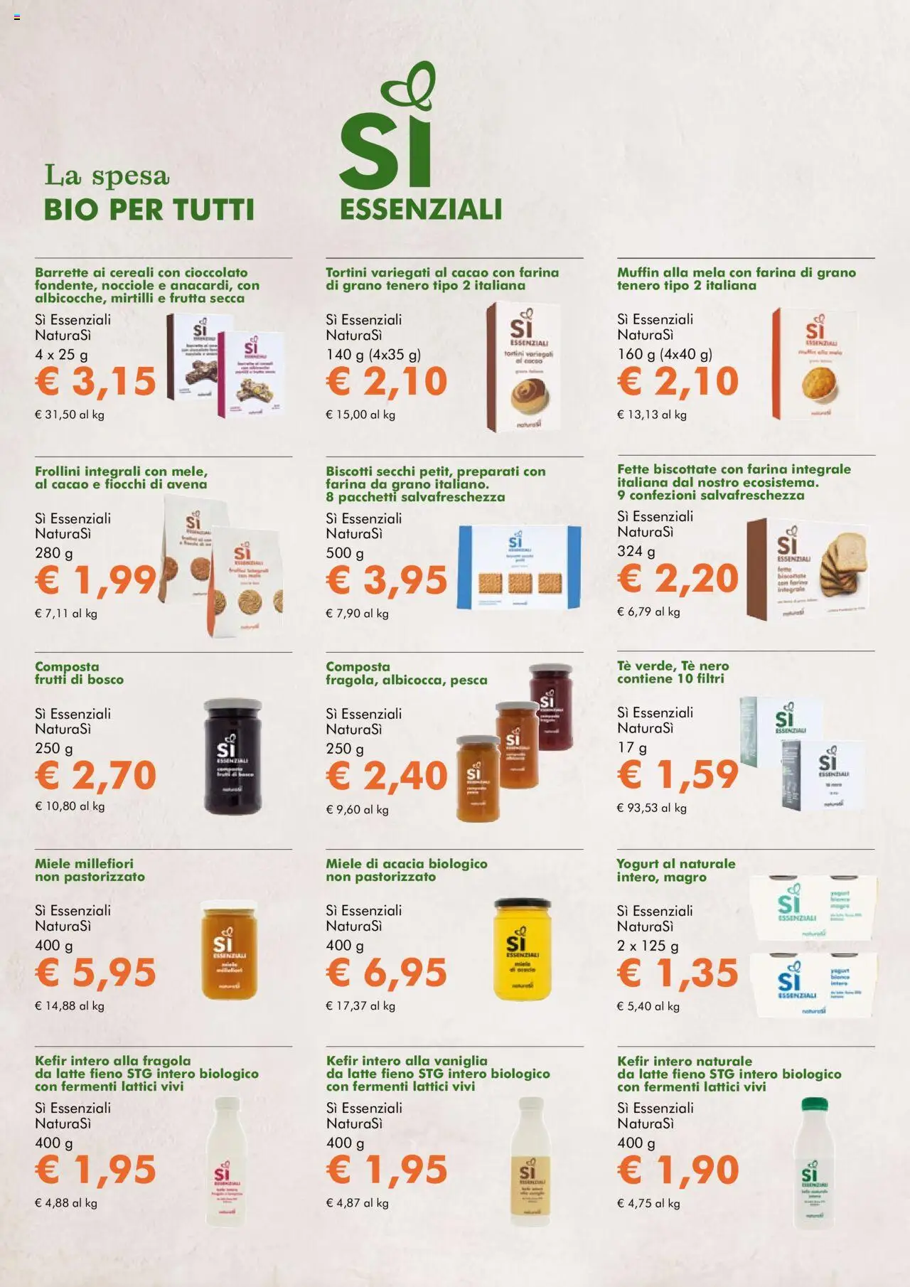 Volantino Natura Sì	 - pagina 3 - valido dal 02/07/2025