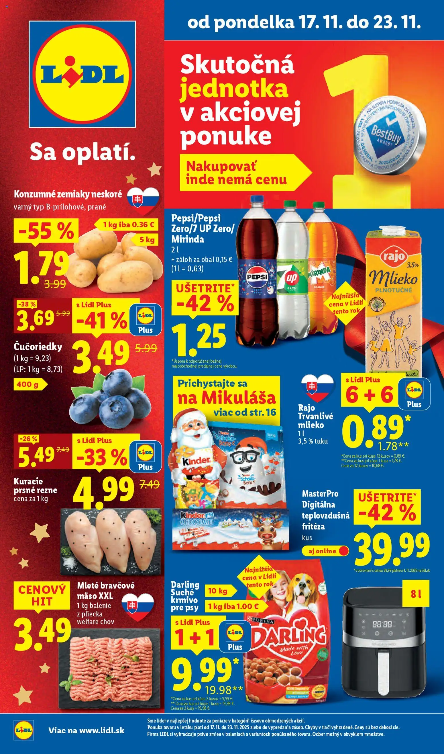 Lidl - Black Friday - strana 1- platný od 17.11.2025