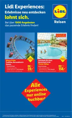 Vorschau Lidl Experiences gültig ab 01.12.2025