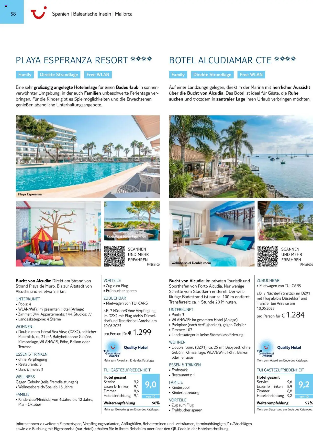 TUI  Südeuropa & Nordafrika 2025/26 - Seite 58 - gültig ab 01.01.2025