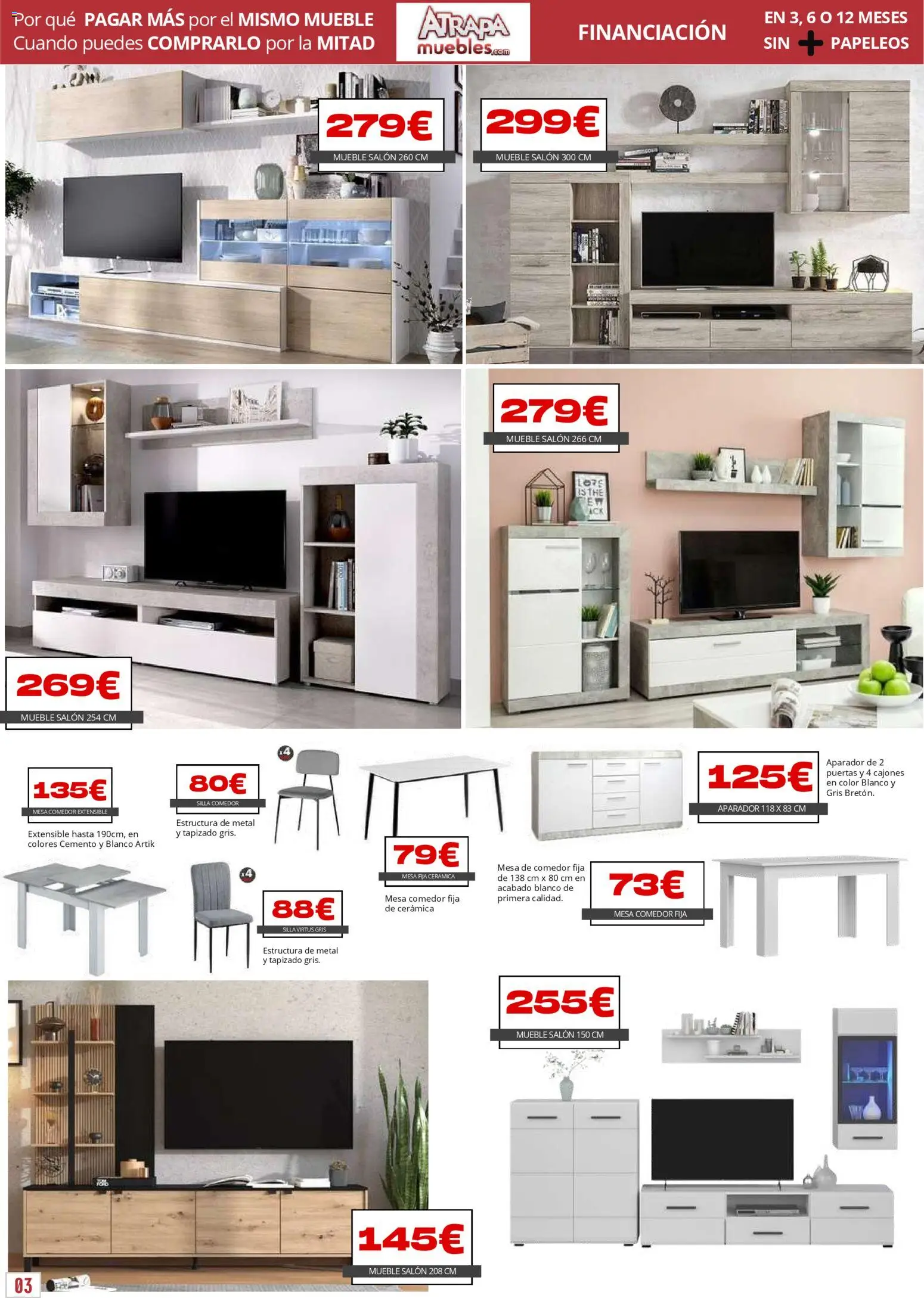 Atrapa Muebles folleto - Página de 3 - Válido desde 03/03/2026