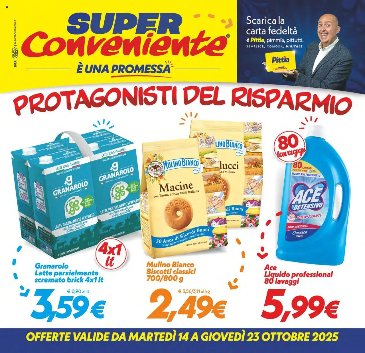 Volantino SuperConveniente	 - pagina 1 - valido dal 14/10/2025