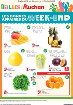 Aperçu Auchan - Les bons plans du week-end dans votre hyper ! valable à partir du 12/02/2026
