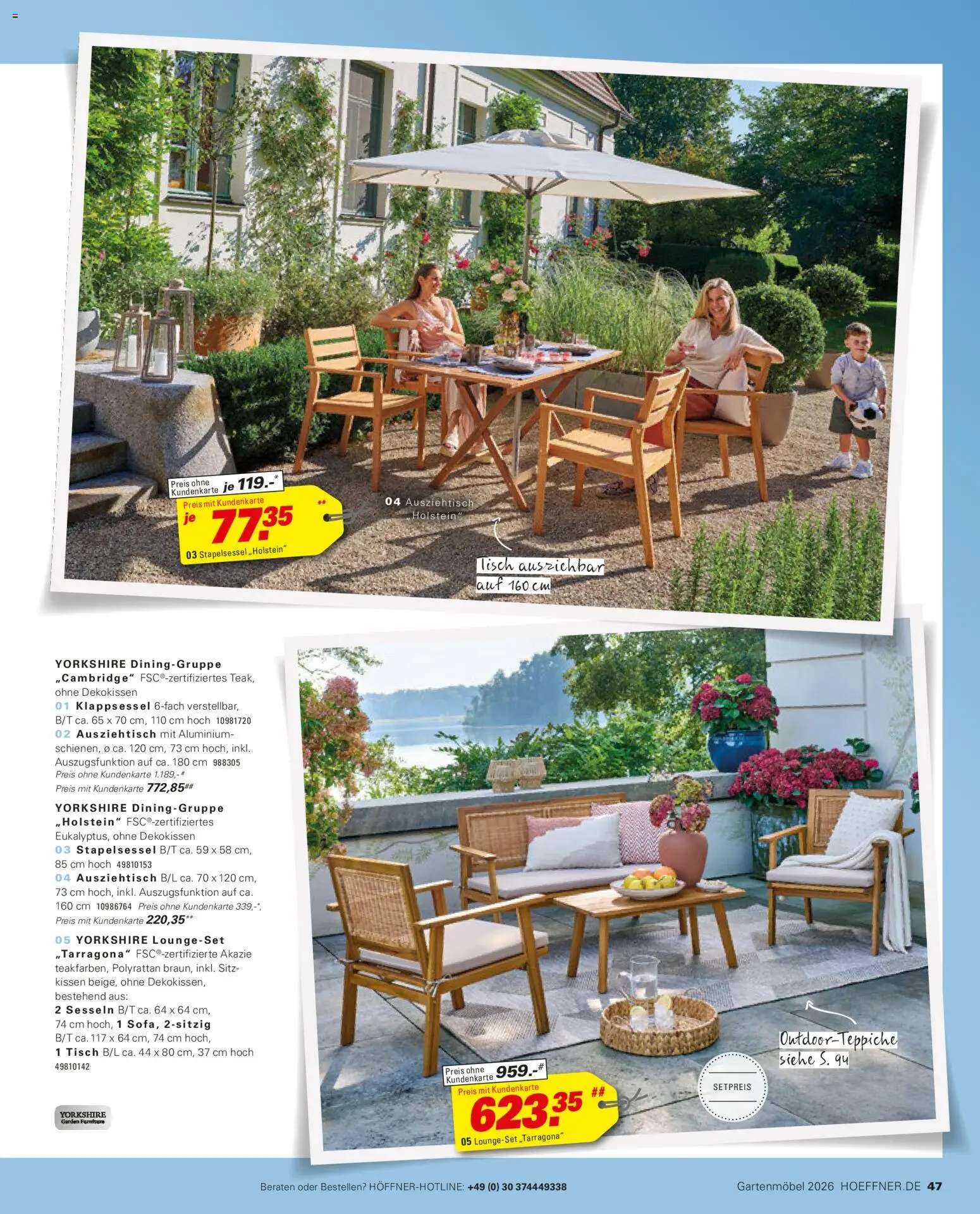 Höffner Prospekt Gartenmöbel - Seite 47 - gültig ab 27.03.2026