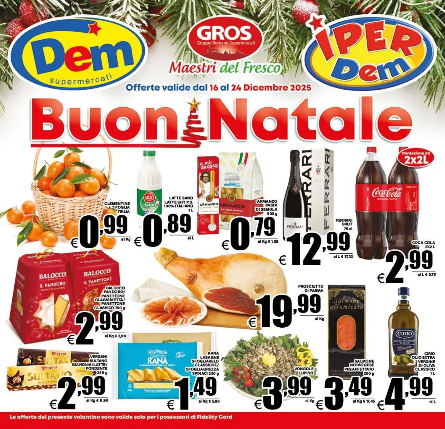 Volantino DEM	 - pagina 1 - valido dal 16/12/2025