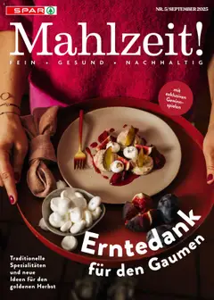 Vorschau Spar Mahlzeit! Magazin gültig ab 01.09.2025