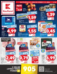 Kaufland leták platný od 05.03.2026