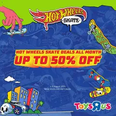 Preview Toys R Us Hot Wheels Month valid from 01/08/2025