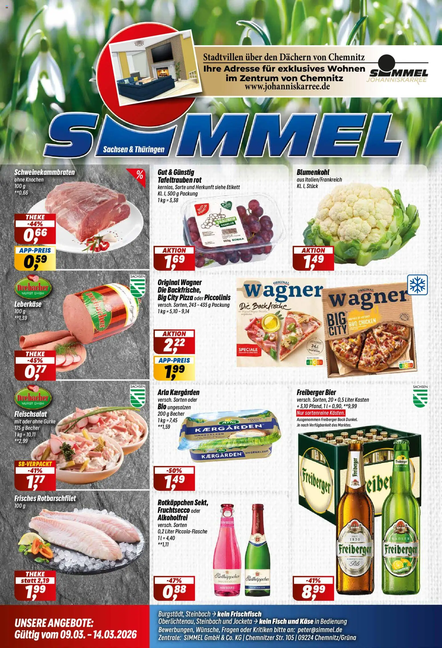 Simmel Prospekt 	 - Seite 1 - gültig ab 09.03.2026