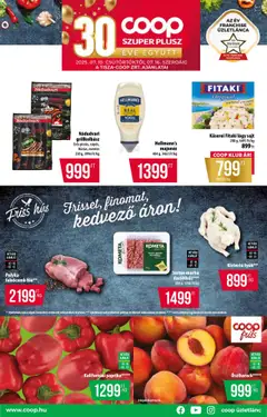 Előnézet COOP - Szuper Plusz / Tisza érvényes 2025.07.10.-tól