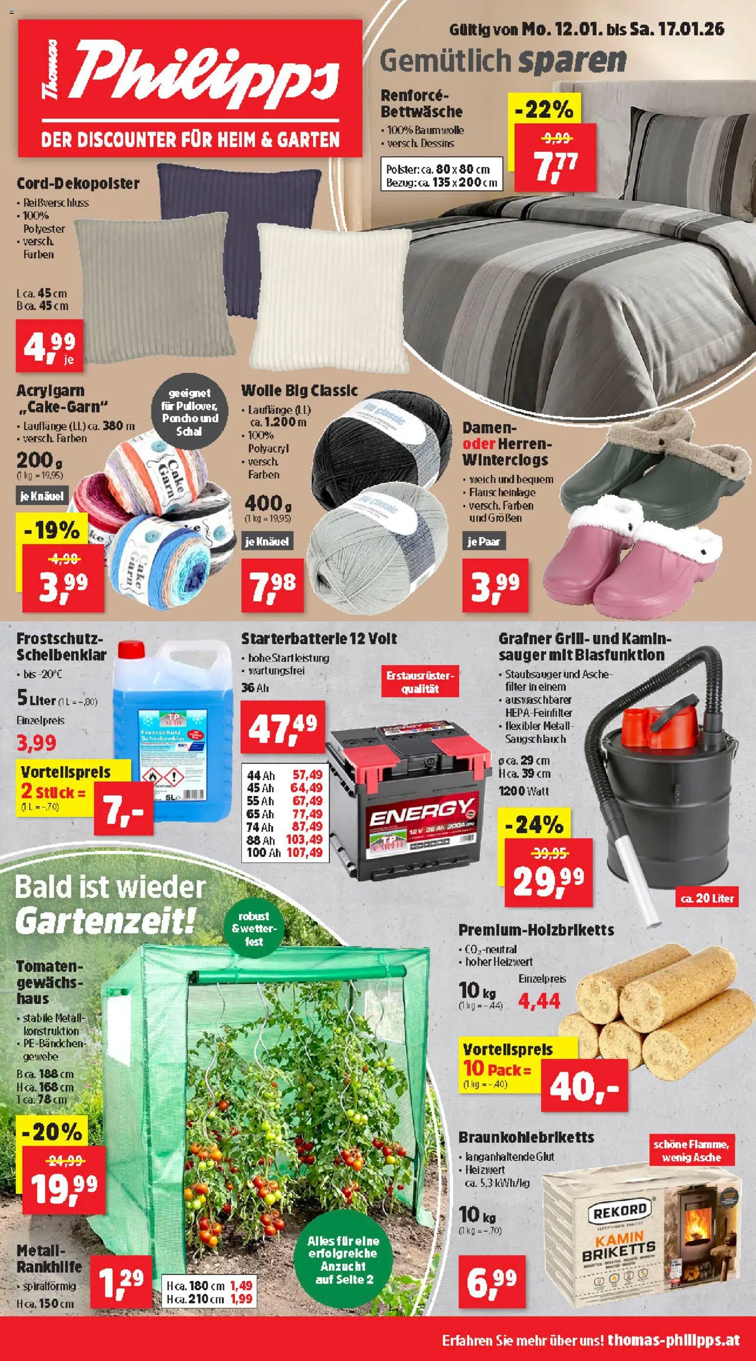Thomas Philipps Flugblatt - Seite 1- gültig ab 12.01.2026