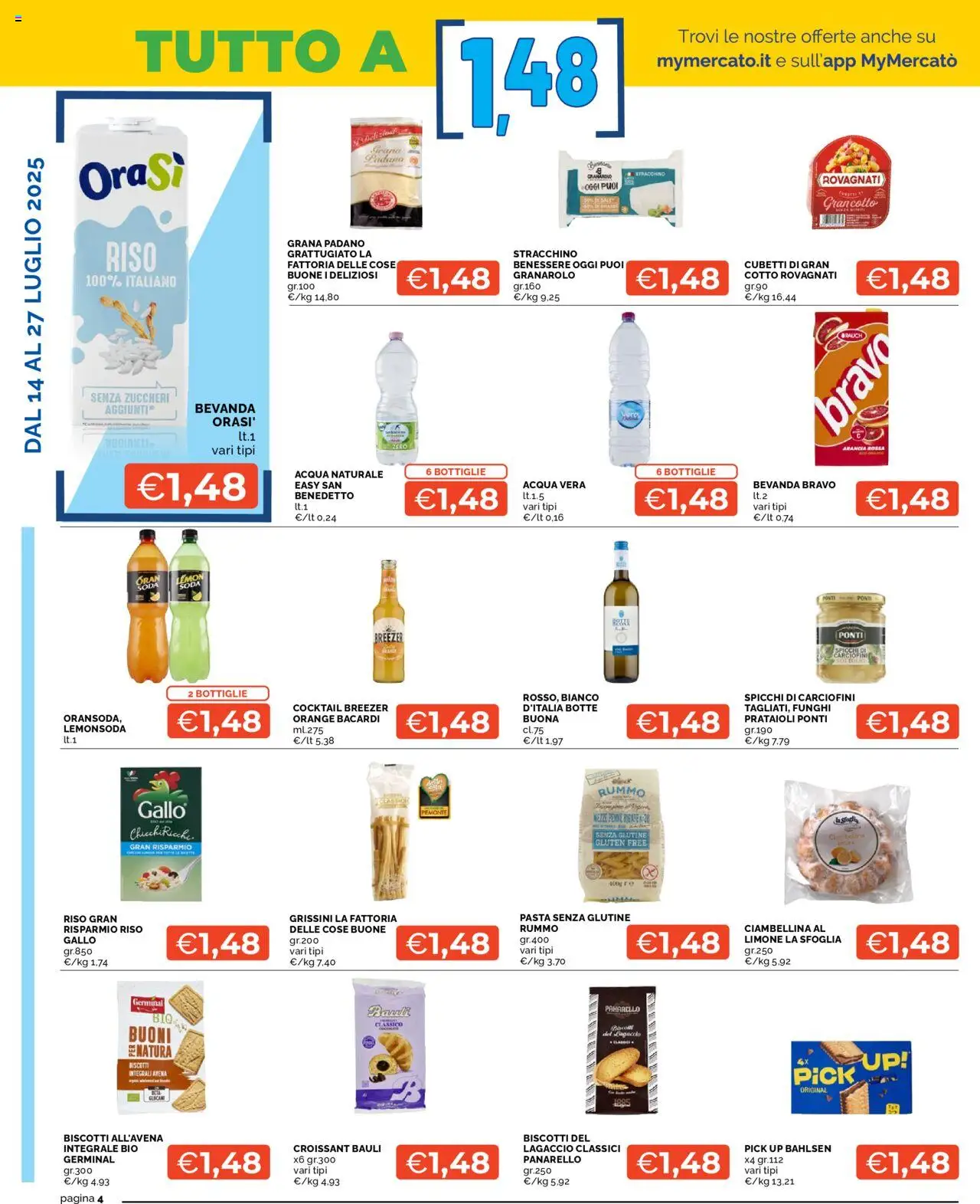 Volantino Mercatò	 - pagina 4 - valido dal 14/07/2025