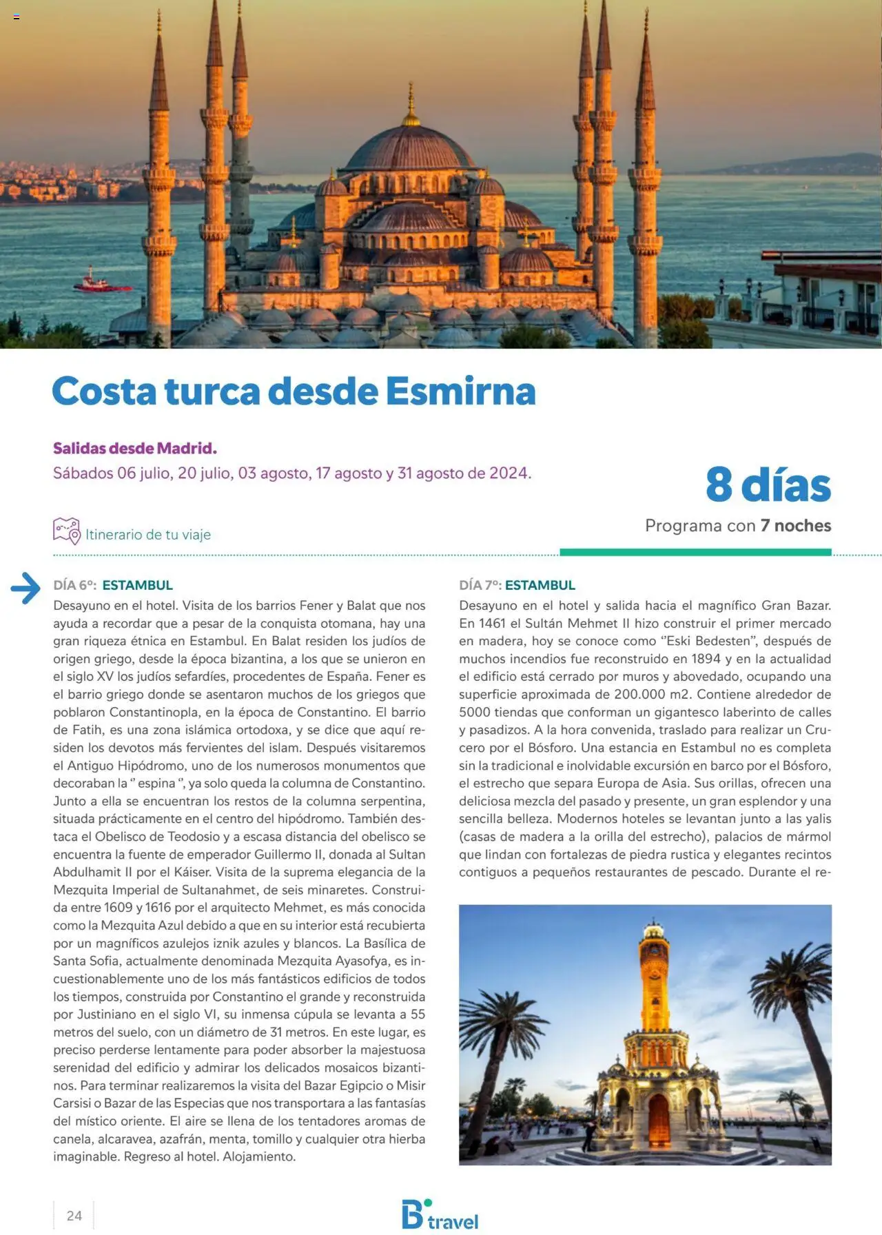 B the travel brand Turquía - Página de 24 - Válido desde 09/05/2024