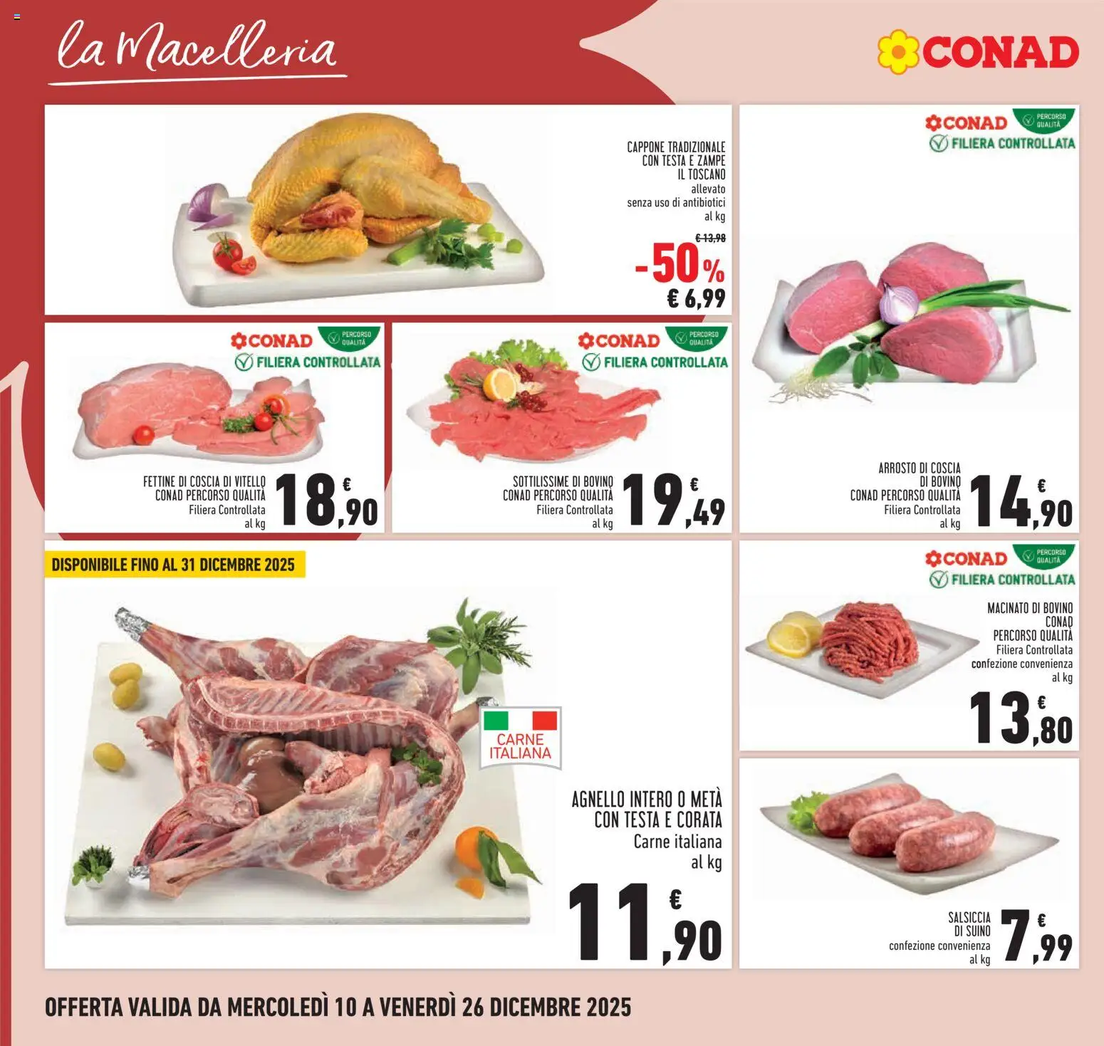 Volantino Conad	 - pagina 12 - valido dal 10/12/2025