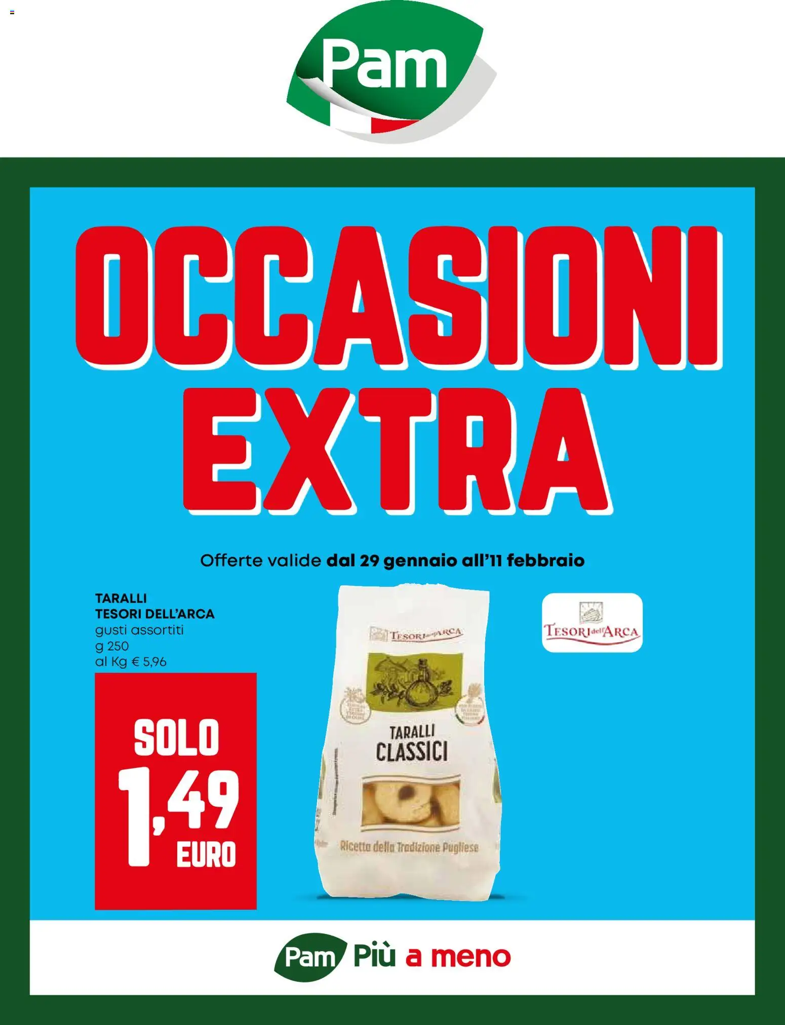 PAM Occasioni Extra catalogo - pagina 1 - valido dal 29/01/2026