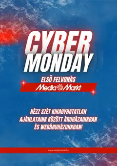 Előnézet Media Markt Cyber Monday érvényes 2025.12.01.-tól