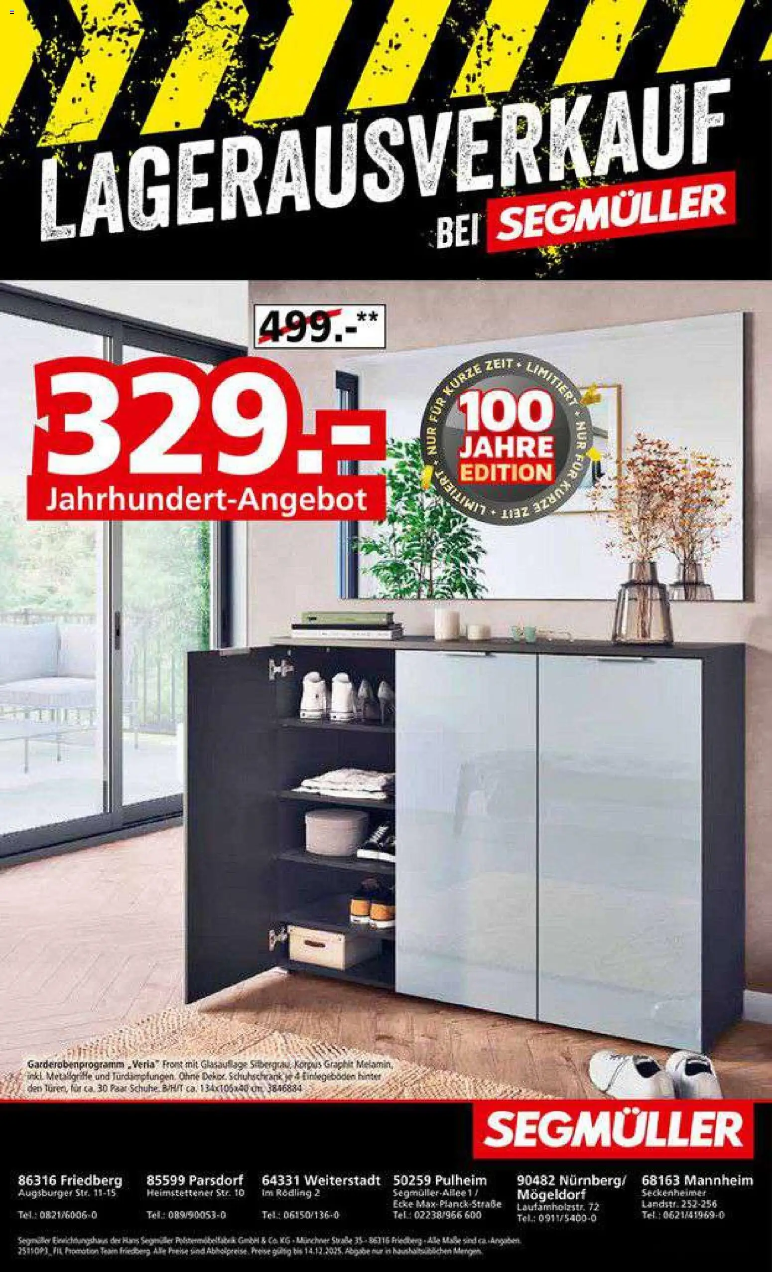 Segmüller Lagerausverkauf bei Segmüller - Seite 56 - gültig ab 22.11.2025