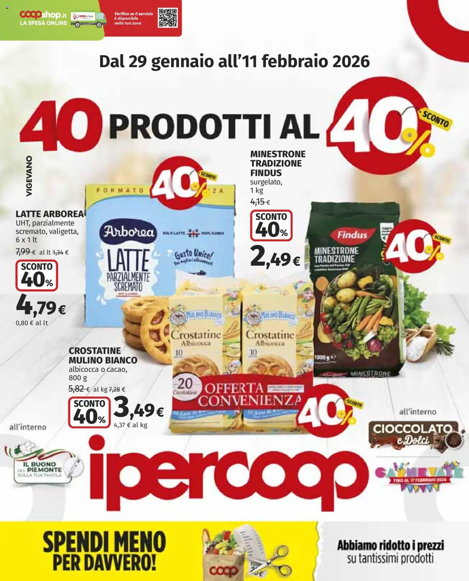 Volantino Ipercoop	 - pagina 1 - valido dal 29/01/2026