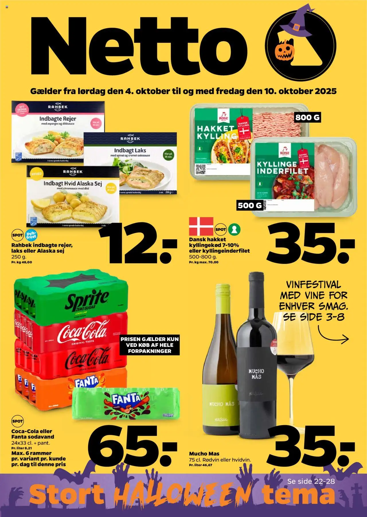 Netto - Tilbudsavis - side 1- gyldig fra 04/10/2025
