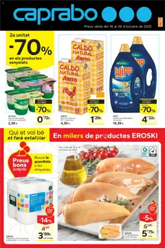 Vista previa del folleto Caprabo folleto válido desde 16/10/2025