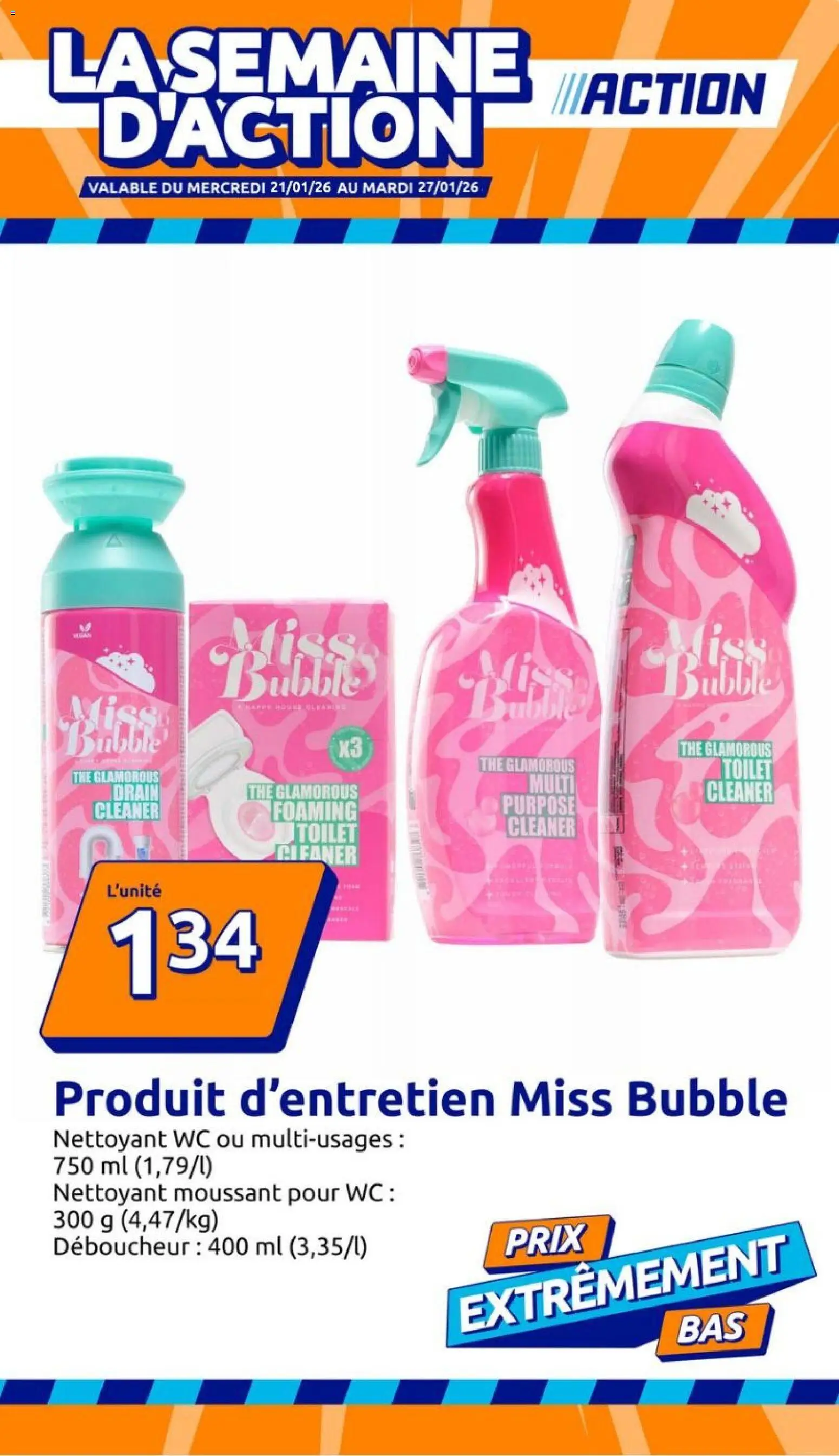 Action catalogue de la semaine 4 - page 1 - valable à partir du 21/01/2026