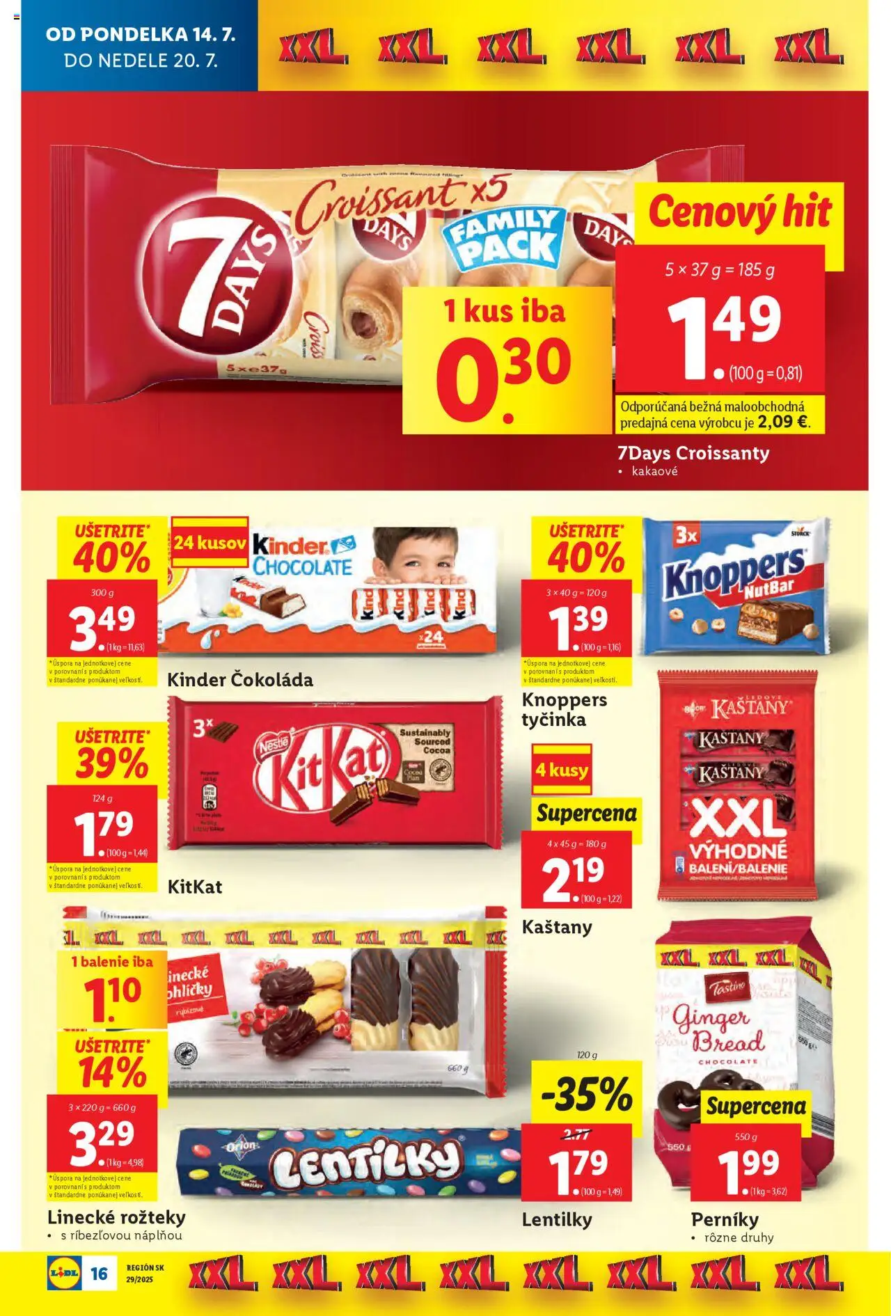 Lidl leták - strana 18- platný od 14.07.2025
