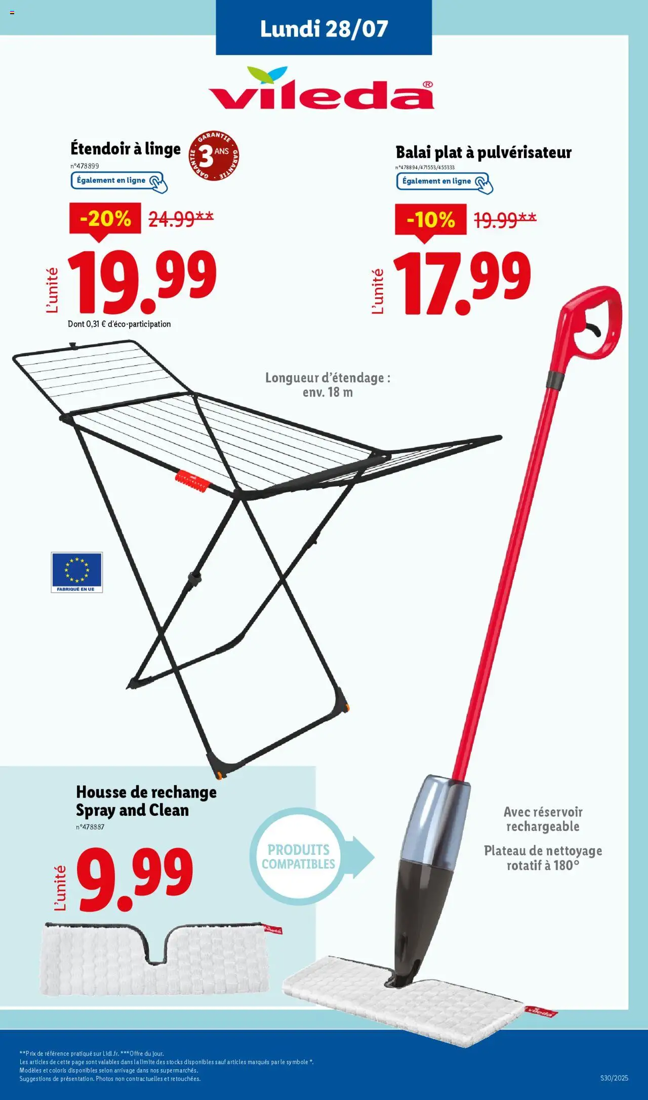 LIDL catalogue semaine 29 - page 63 - valable à partir du 24/07/2025