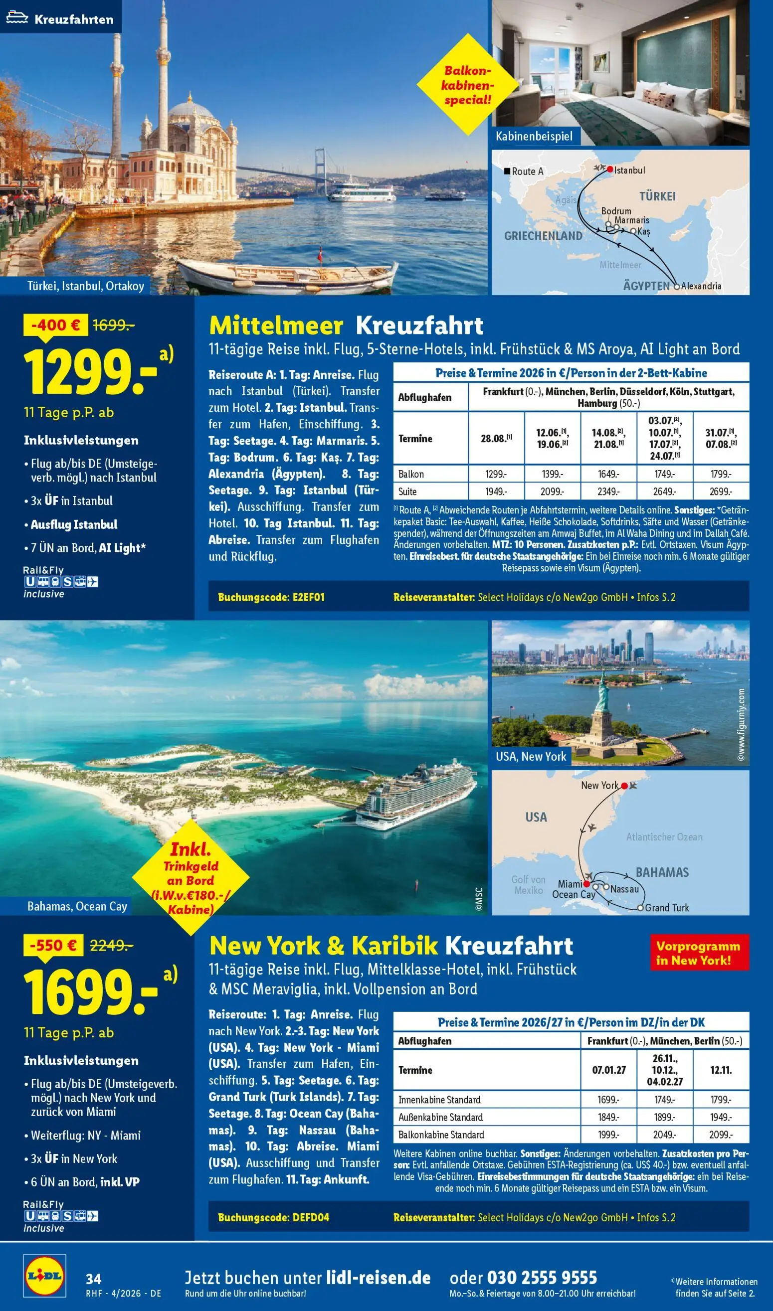 Lidl Reisen Prospekt 	 - Seite 34 - gültig ab 28.03.2026