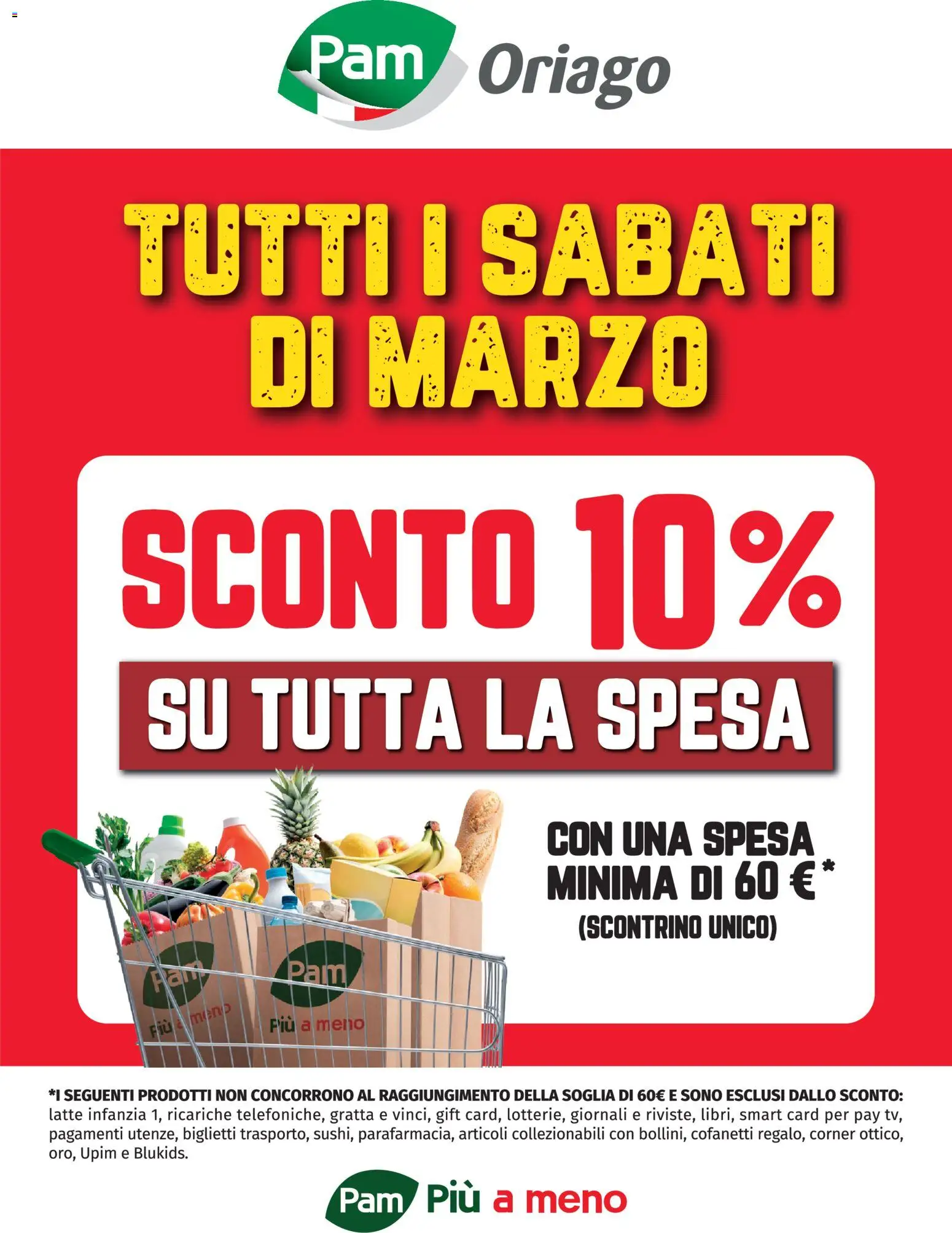 PAM volantino Sconto 10% - pagina 1 - valido dal 01/03/2026